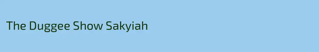 The Duggee Show Sakyiah 